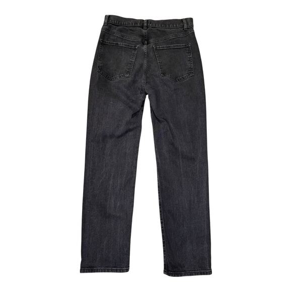 Express Women's Slim Super High Rise Jeans‎ Black Size 6 Dark Wash - Picture 2 of 7